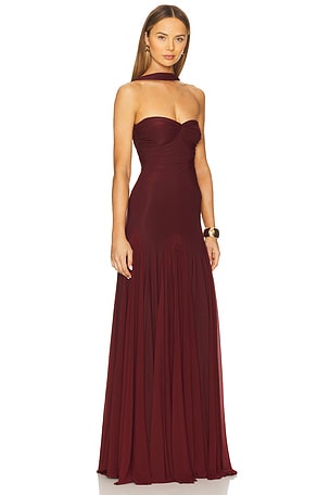 Deme by Gabriella Berta Dress in Burgundy