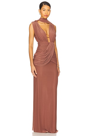 Deme by Gabriella Aurelia Dress in Brown
