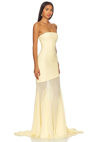 Deme by Gabriella Dahlia Gown in Yellow