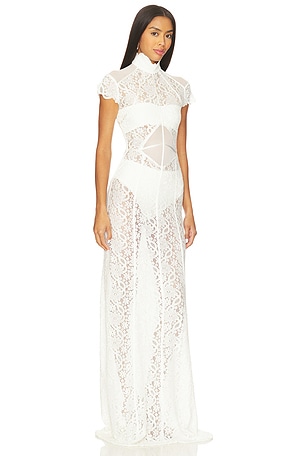 Deme by Gabriella Layla Gown in White