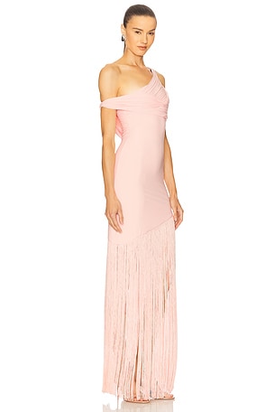 Pink Off The Shoulder Gown | REVOLVE