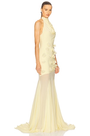 Deme by Gabriella Celeste Gown in Lemon