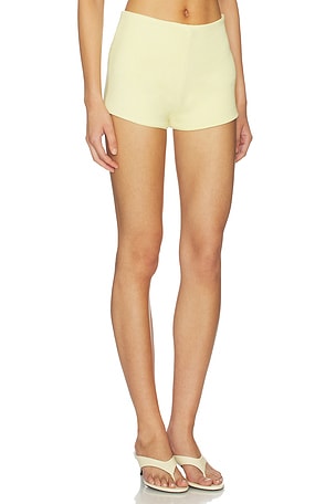 Deme by Gabriella The Saki Shorts in Yellow