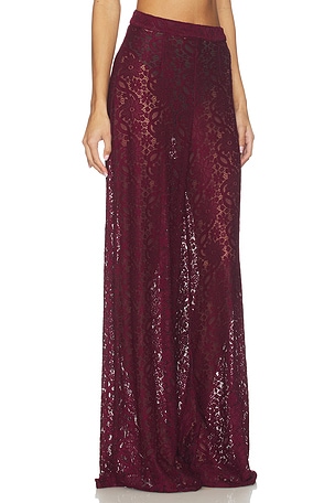 Deme by Gabriella The Kianna Pant in Burgundy