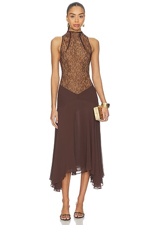 Chandra Midi Dress DE LA VALI