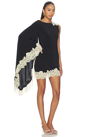 DE LA VALI ROBE COURTE VETA en Noir