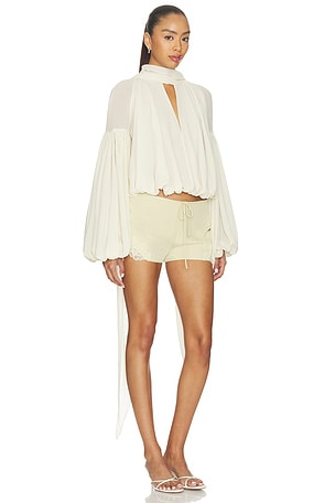 DE LA VALI Solana Top in Cream