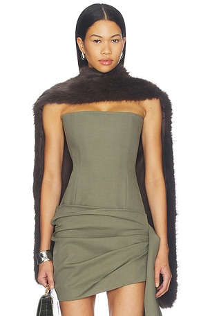 Kari Faux Fur Scarf DELFI