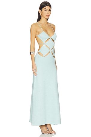 DELFI Gaia Long Dress in Baby Blue