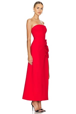 DELFI Tatiana Long Dress in Red