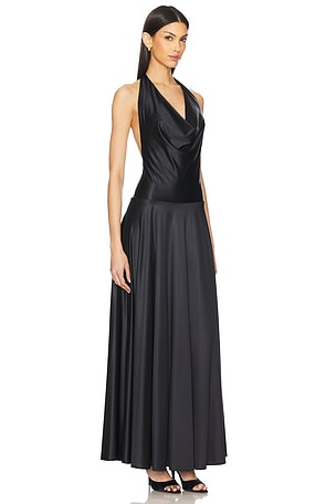 DELFI Adora Long Dress in Black