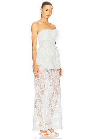 DELFI Monroe Dress in Ivory