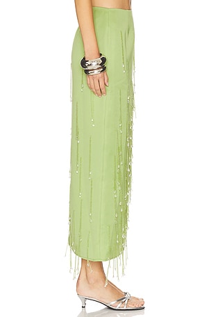 DELFI Giada Skirt in Green