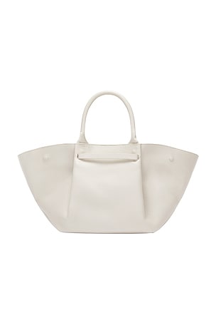 DeMellier London Midi New York Tote in Ivory