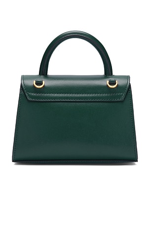 DeMellier London Nano Montreal Bag in Dark Green