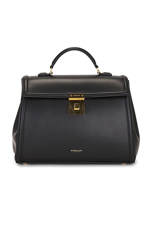 DeMellier London Midi Paris Handbag in Black