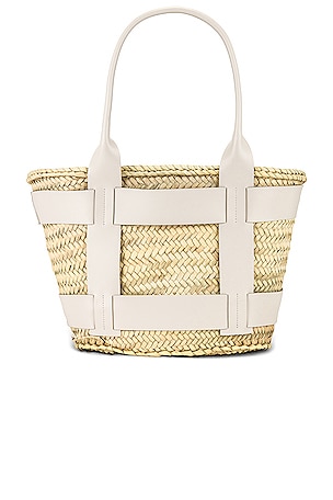 DeMellier London Demellier london bolso santorini en color crema talla all en Blanco crudo - Cream