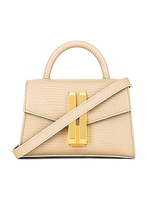 DeMellier London Nano Montreal Bag in Ivory Lizard | REVOLVE
