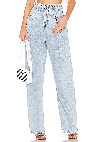 Brace Pleated Jean