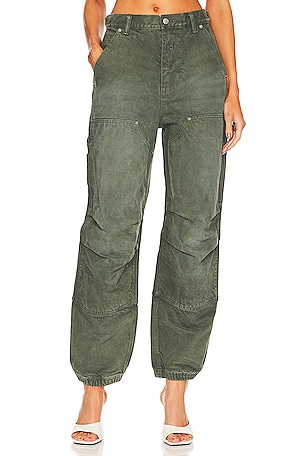 ワークパンツ/カーゴパンツ alexanderwang double carpenter pants Alexander Wang Double Front Carpenter Pant in Duffel bag | REVOLVE