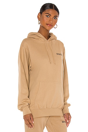 DEPARTURE Hoodie in Tan