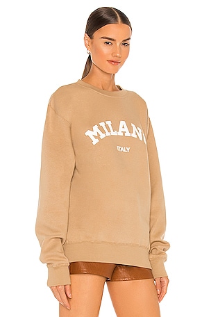 DEPARTURE Milano Crewneck in Tan