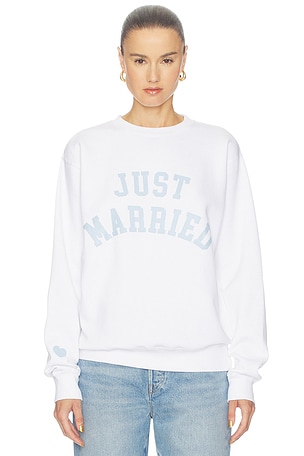 Just Married Sweatshirt DEPARTURE