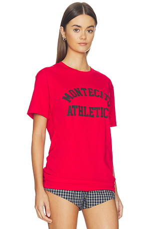 DEPARTURE Montecito Athletics Tee in Red