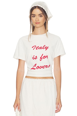 Italy Is For Lovers Boxy Tee DEPARTURE