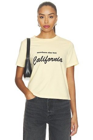 Nowhere Else But California Boxy Tee DEPARTURE