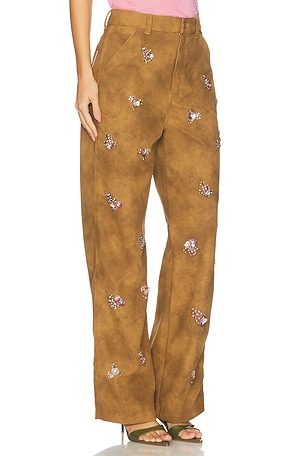 Des Phemmes PANTALON PANT en Marron