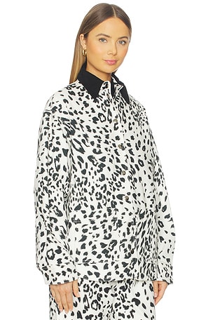 Des Phemmes Workwear Shirt in Black,White