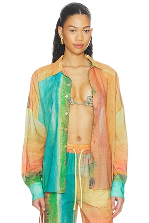 Formentera Cotton Voile Shirt Donde Esteban