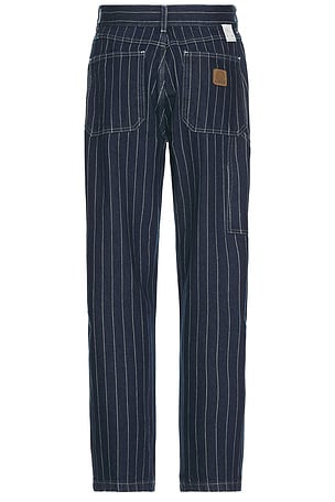 Deus Ex Machina Dallas Stripe Work Pant in Blue