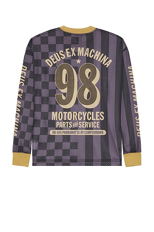 Deus Ex Machina Legacy Moto Jersey in Black