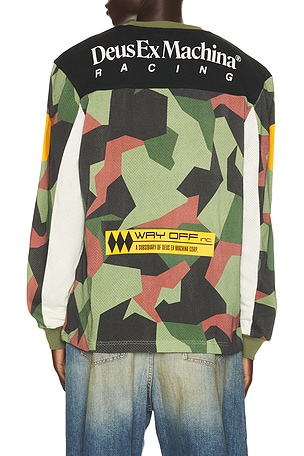 Deus Ex Machina Colt Ryder Moto Jersey in Multi