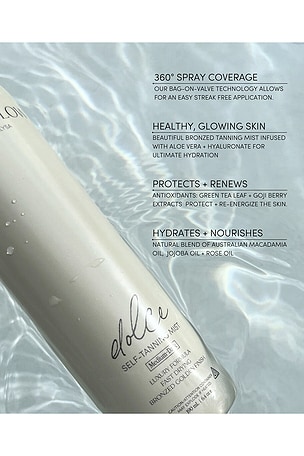 Dolce Glow Travel Dolce Self-Tanning Mist in Medium To Dark