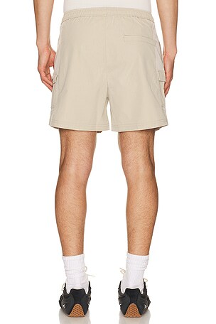 Devereux Golf The Ripstop Cargo Short in Beige