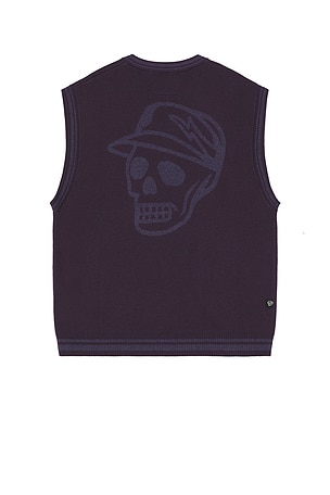 Skull Icon Sweater Vest Devereux Golf