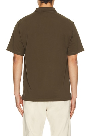 Devereux Golf The Scorpion Icon Polo in Brown