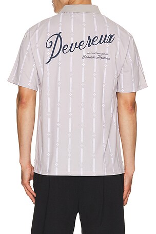 Devereux golf the cafe polo en color gris