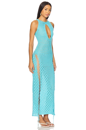 GUIZIO Casmir Dress in Blue