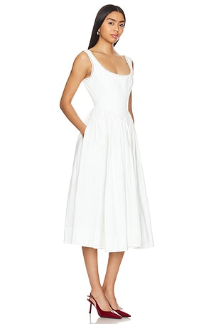 GUIZIO Bielli Dress in White