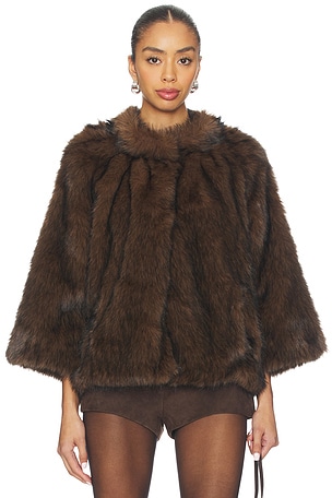 Faux Fur Topper GUIZIO