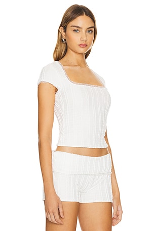 GUIZIO Zera Top in White