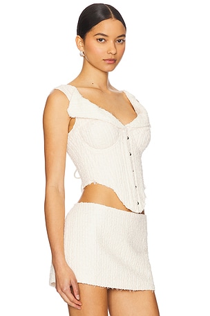 GUIZIO Chamonix Corset in Ivory