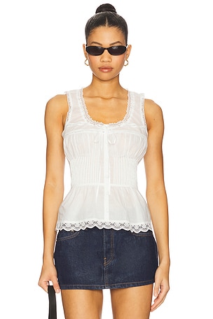 Lillie Pintuck Top GUIZIO