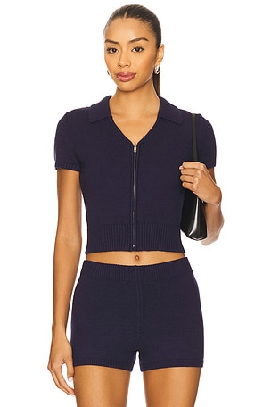 Calesia Zip Up Top GUIZIO