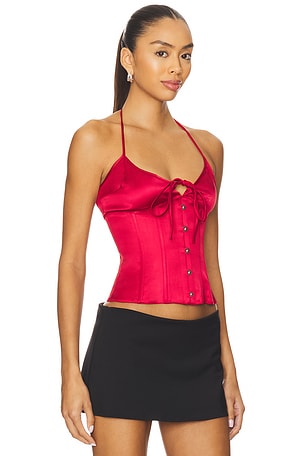 GUIZIO Marini Corset in Red