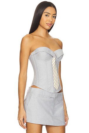 GUIZIO Chrys Corset in Grey